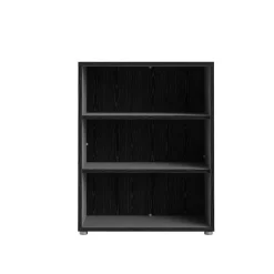 Libreria chic nera 89x113h cm - Aziza