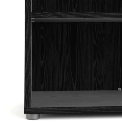 Libreria chic nera 89x113h cm - Aziza