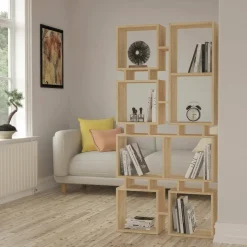 Libreria classica quercia 79x166h cm - Erin