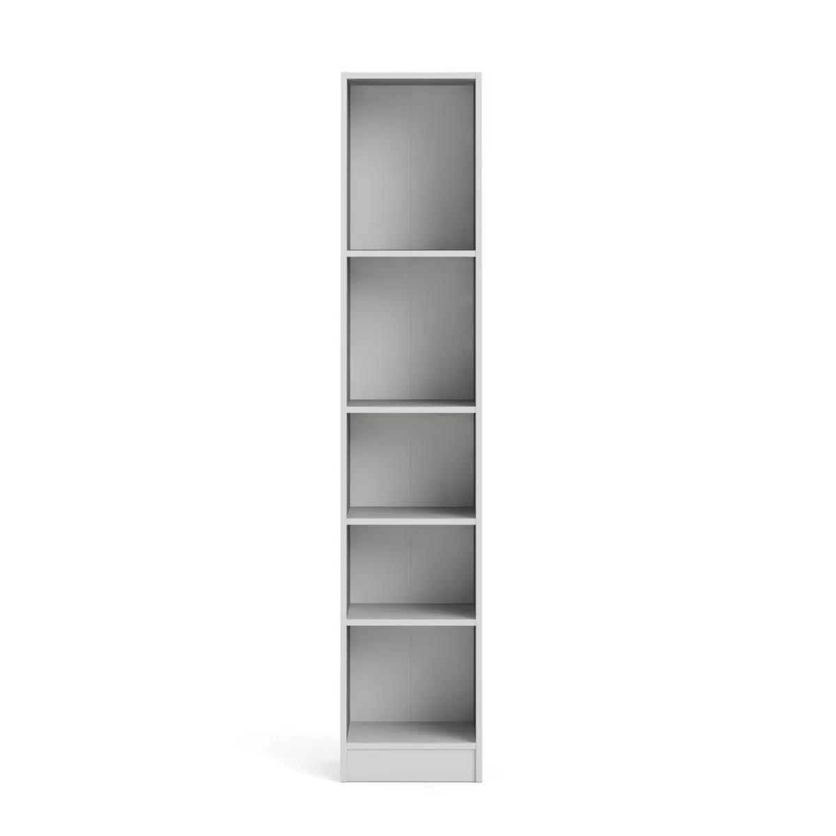 Librerie > Dmora Libreria colonna bianca 40x203h cm - Albregio Bianco