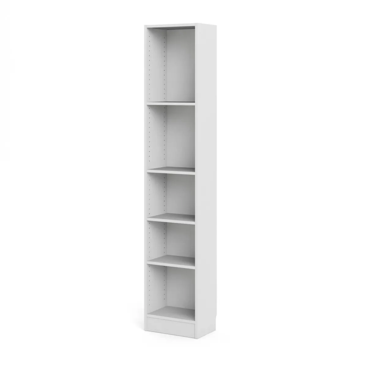 Librerie > Dmora Libreria colonna bianca 40x203h cm - Albregio Bianco