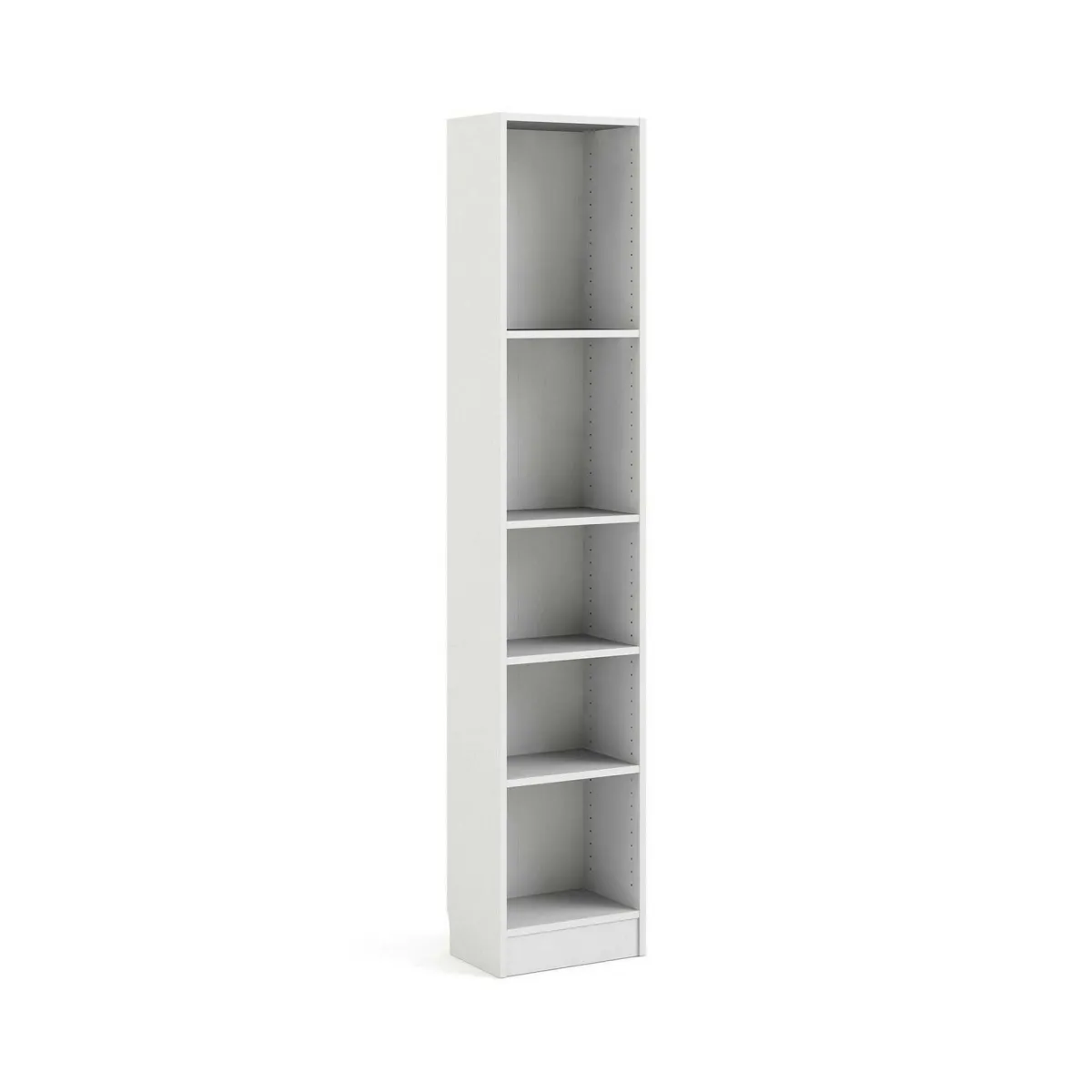 Librerie > Dmora Libreria colonna bianca 40x203h cm - Albregio Bianco