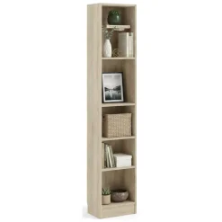 Libreria colonna quercia 40x203h cm - Albregio