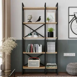Libreria divisoria quercia 87x175h cm - Isla