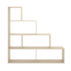 Librerie|Ufficio > Dmora Libreria divisoria rovere 145x145h cm - Apofi Marrone Rovere