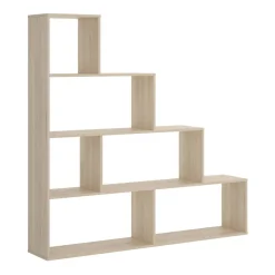 Librerie|Ufficio > Dmora Libreria divisoria rovere 145x145h cm - Apofi Marrone Rovere