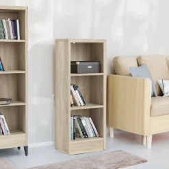 Librerie|Ufficio > Dmora Libreria economica quercia 84x89h cm - Naruto Marrone Quercia
