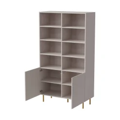 Libreria elegante beige 100x176h cm - Maierato
