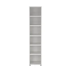 Librerie > Dmora Libreria elegante bianca 89x113h cm - Aziza Bianco