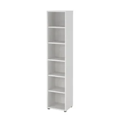 Librerie > Dmora Libreria elegante bianca 89x113h cm - Aziza Bianco