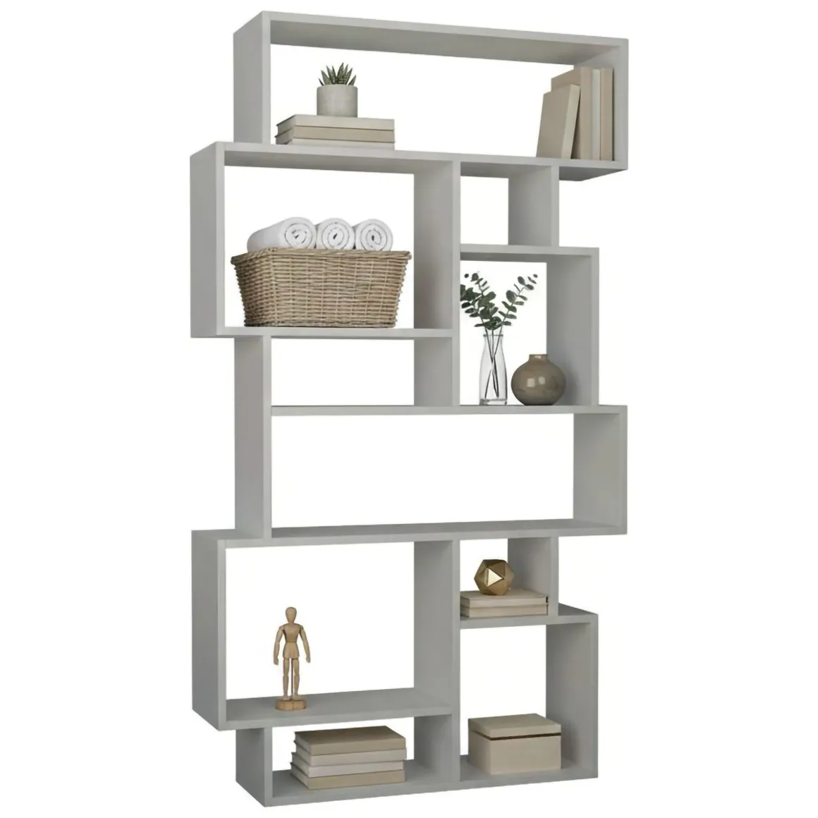 Libreria elegante bianca 96x169h cm - Dominique