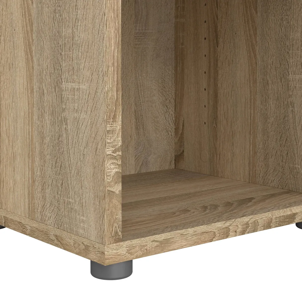 Librerie > Dmora Libreria elegante quercia 47x113h cm - Minsk Marrone Quercia