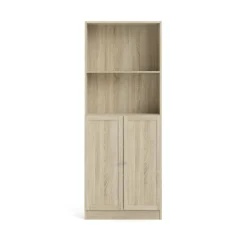 Librerie > Dmora Libreria elegante quercia 79x203h cm - Michel Marrone Quercia