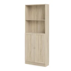 Librerie > Dmora Libreria elegante quercia 79x203h cm - Michel Marrone Quercia