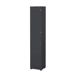 Librerie > Dmora Libreria elegante rovere e grigia 40x204h cm - Baaz Grigio, Marrone Rovere
