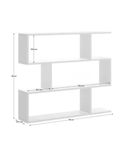 Libreria elegante rovere 110x96h cm - Acsidol