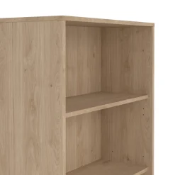Librerie > Dmora Libreria elegante rovere 79x123h cm - Sparto Marrone Rovere