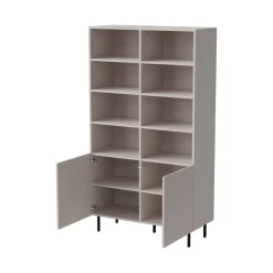 Libreria Ghilarza, 100x42 h177 cm, Beige