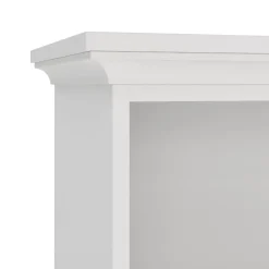 Librerie > Dmora Libreria grande bianca 96x200h cm - Aragon Bianco
