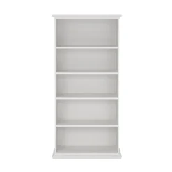 Librerie > Dmora Libreria grande bianca 96x200h cm - Aragon Bianco