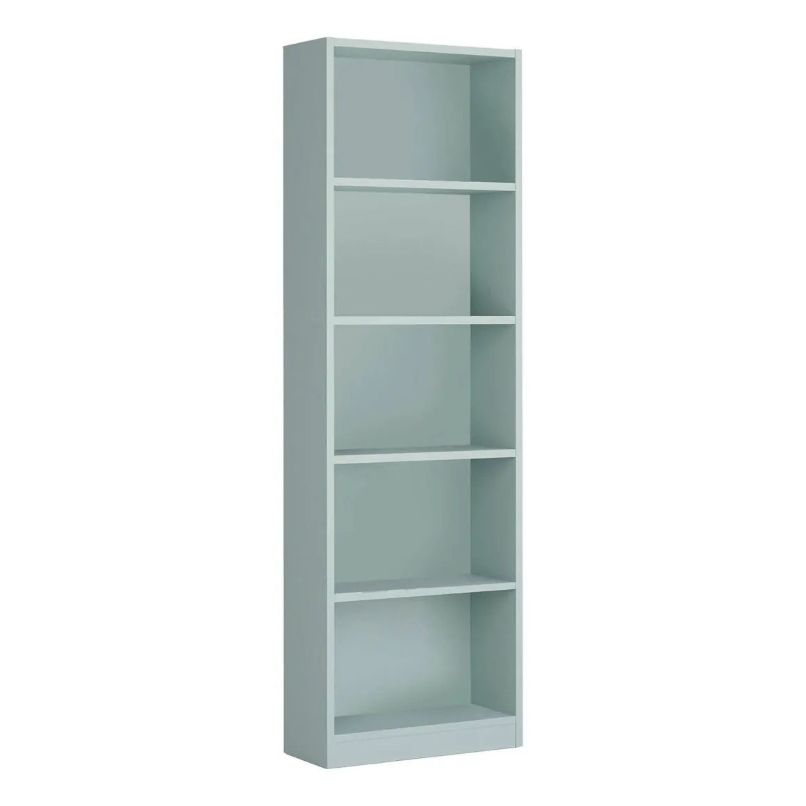 Libreria in legno verde acqua 52x180h cm - Artico