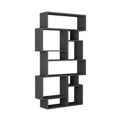 Libreria moderna antracite 96x168h cm - Casimira