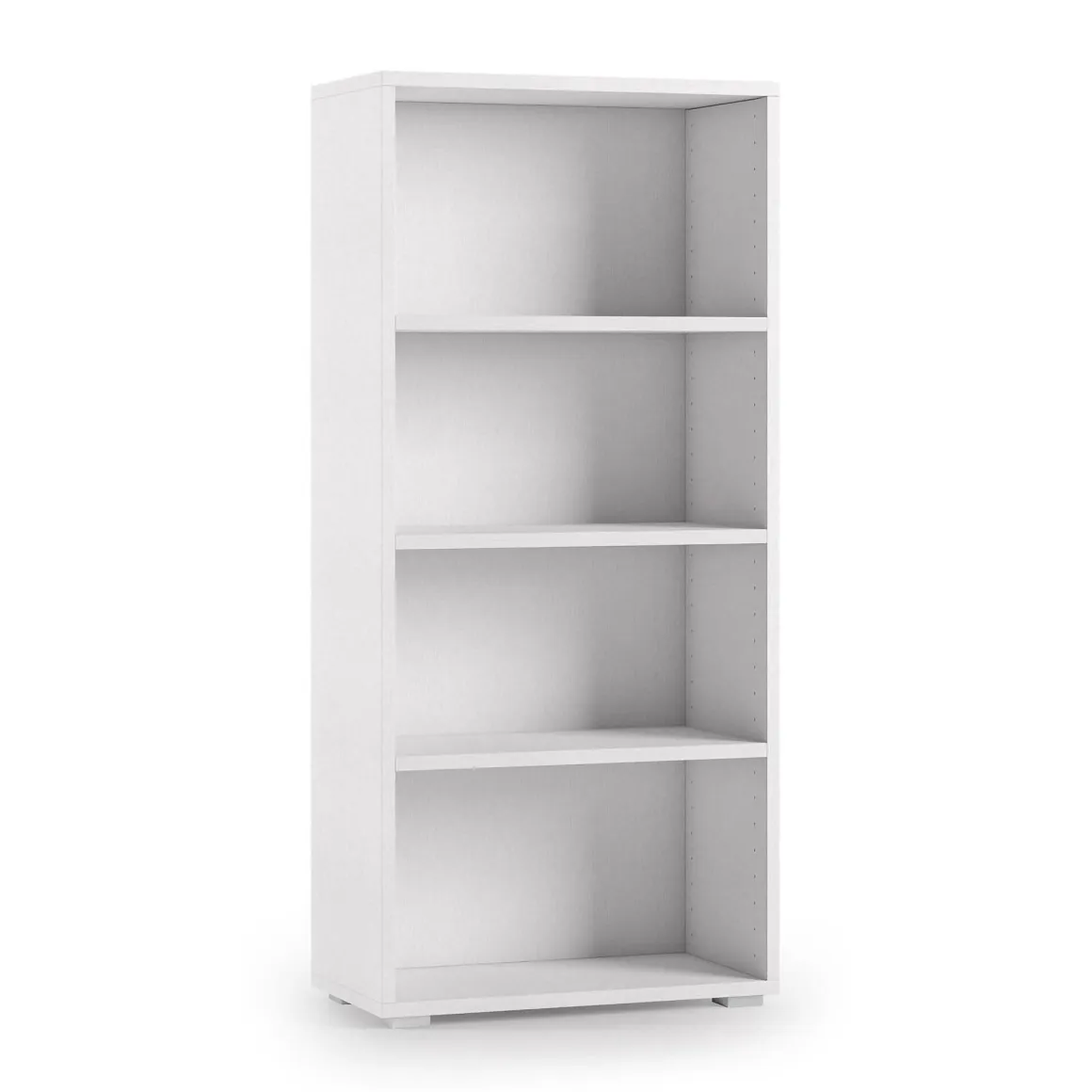 Libreria moderna bianca 60x130h cm - Aky