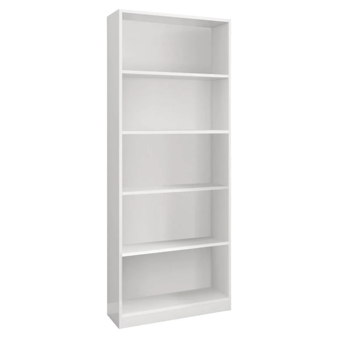 Libreria moderna bianca 80x201h cm - Abla