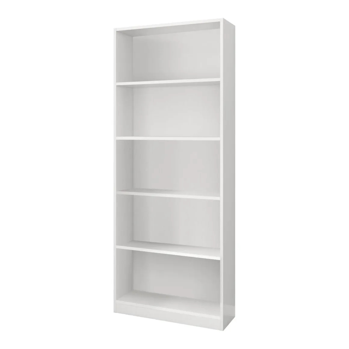 Libreria moderna bianca 80x201h cm - Abla
