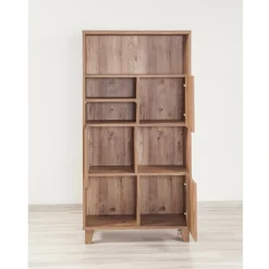 Librerie > Dmora Libreria moderna quercia 89x186h cm - Apice Marrone Quercia