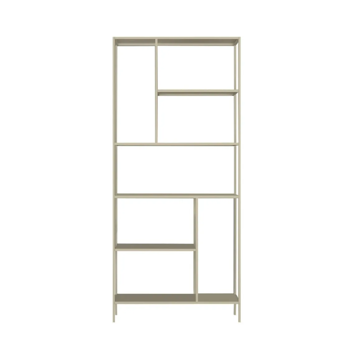 Libreria rialzata da terra panna 80x188h cm - Cenadi