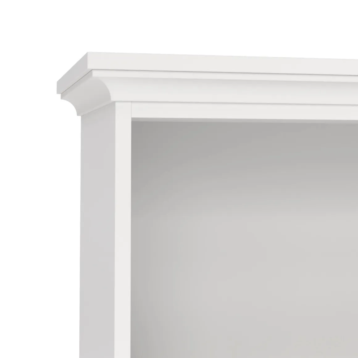 Libreria 5 ripiani bianca 96x125h cm - Liguria