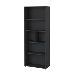 Libreria 4 ripiani grigia 79x204h cm - Penh