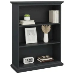 Librerie > Dmora Libreria 5 ripiani grigia 96x125h cm - Liguria Grigio
