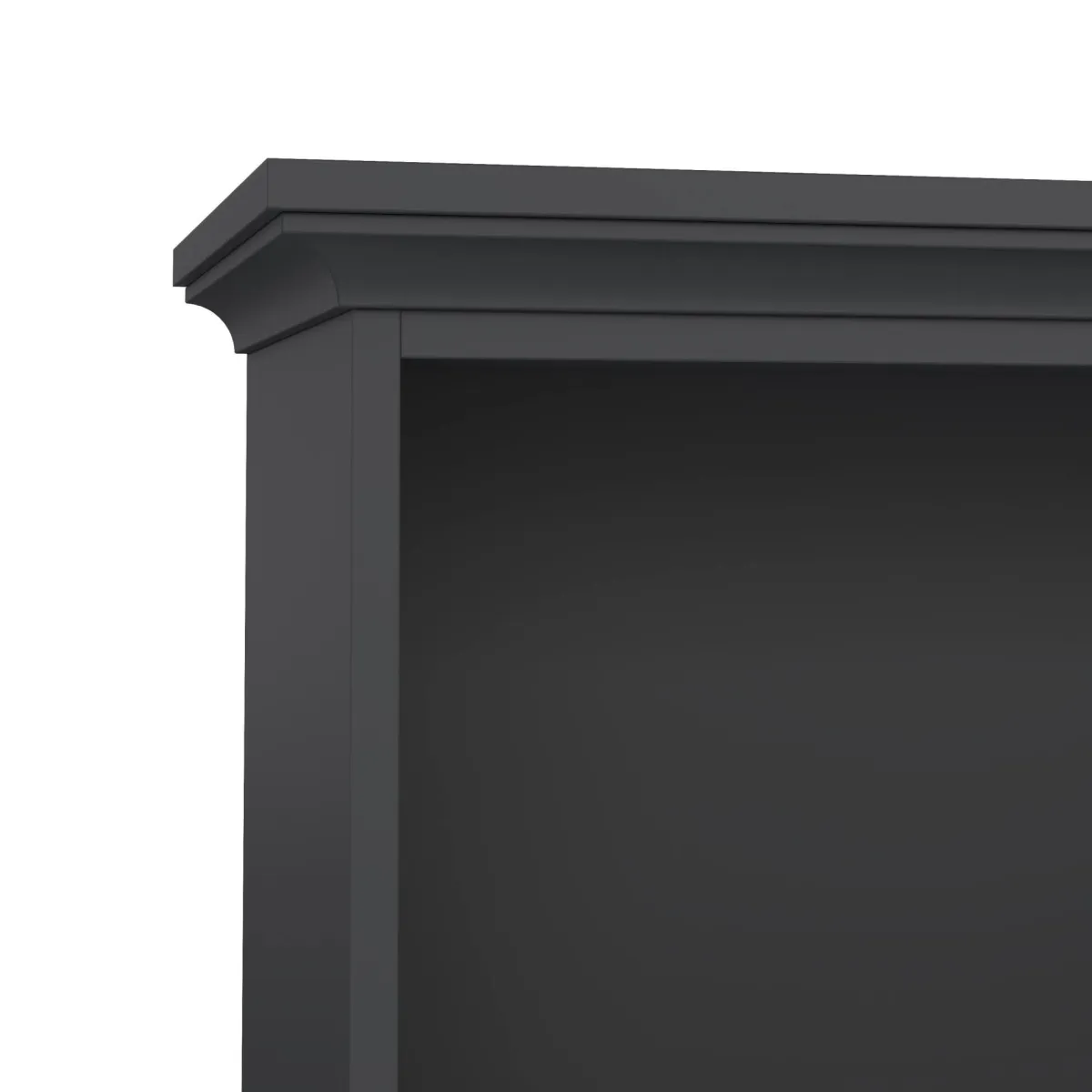 Librerie > Dmora Libreria 5 ripiani grigia 96x125h cm - Liguria Grigio