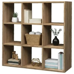 Libreria 6 ripiani rovere 90x90h cm - Acquaro