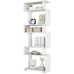 Libreria salvaspazio bianca 60x165h cm - Doralice