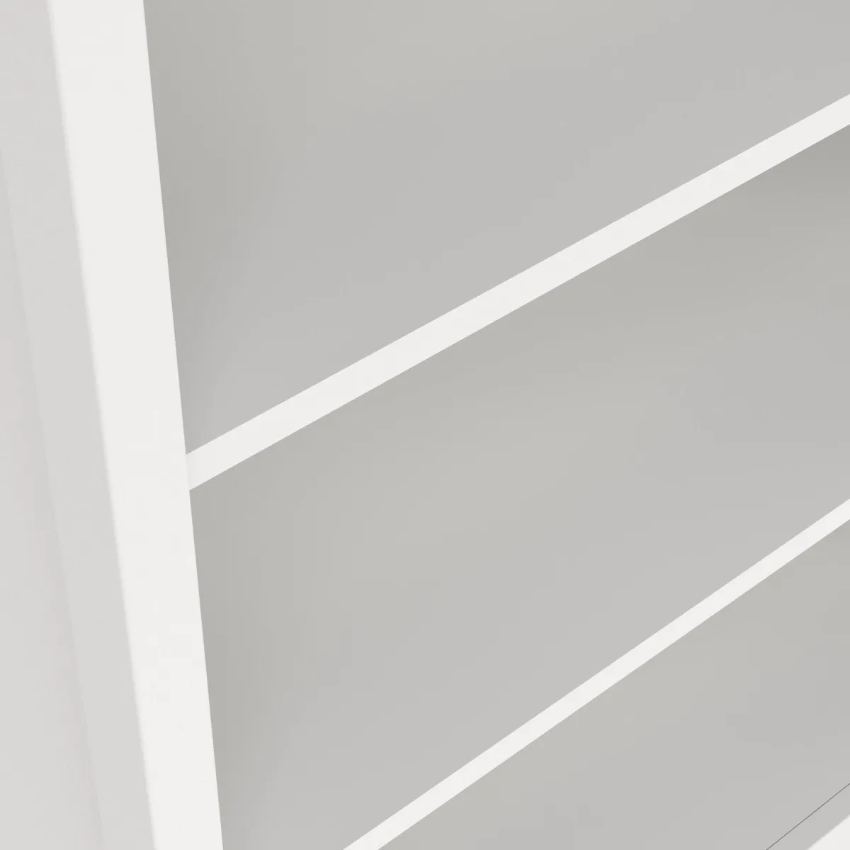 Librerie > Dmora Libreria salvaspazio bianca 78x199h cm - Sinlaku Bianco