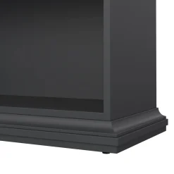 Librerie > Dmora Libreria salvaspazio grigia 96x200h cm - Aragon Grigio