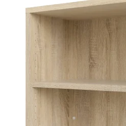 Librerie|Ufficio > Dmora Libreria salvaspazio quercia 90x156h cm - Severa Marrone Quercia