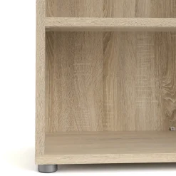 Librerie|Ufficio > Dmora Libreria salvaspazio quercia 90x156h cm - Severa Marrone Quercia