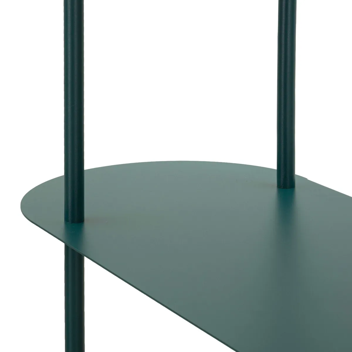 Librerie > Dmora Libreria 5 Ripiani Installazione a Terra 11x40x132h cm, Utilizzabile Come Divisorio Locale - Gana Verde Ottanio