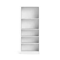 Librerie|Ufficio > Dmora Libreria verticale bianca 96x192h cm - Areca Bianco