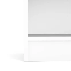 Librerie|Ufficio > Dmora Libreria verticale bianca 96x192h cm - Areca Bianco