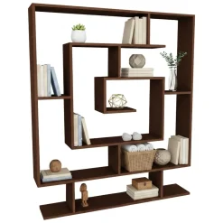 Librerie > Dmora Libreria verticale 124x149h cm - Sanvu Marrone