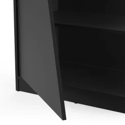 Libreria verticale nera 71x184h cm - Avena