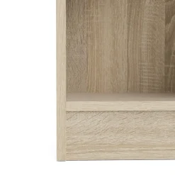 Libreria verticale quercia e bianca 40x203h cm - Greg