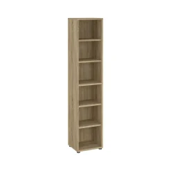 Librerie > Dmora Libreria verticale quercia 47x221h cm - Pabuk Marrone Quercia