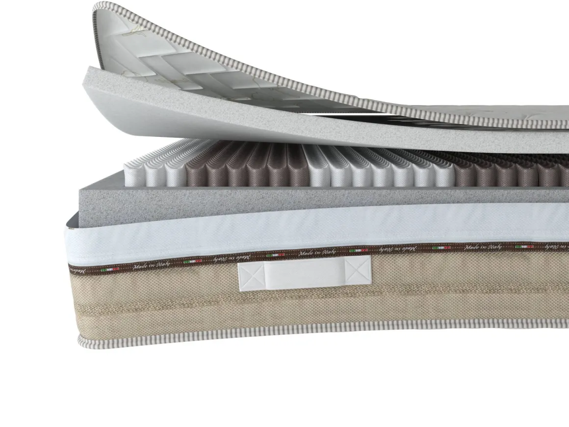 Materasso anatomico piazza e mezza 120x190 in Memory Foam - Asica