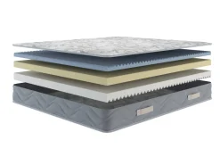 Materasso antiacaro piazza e mezza 120x190 in Memory Foam - Jin